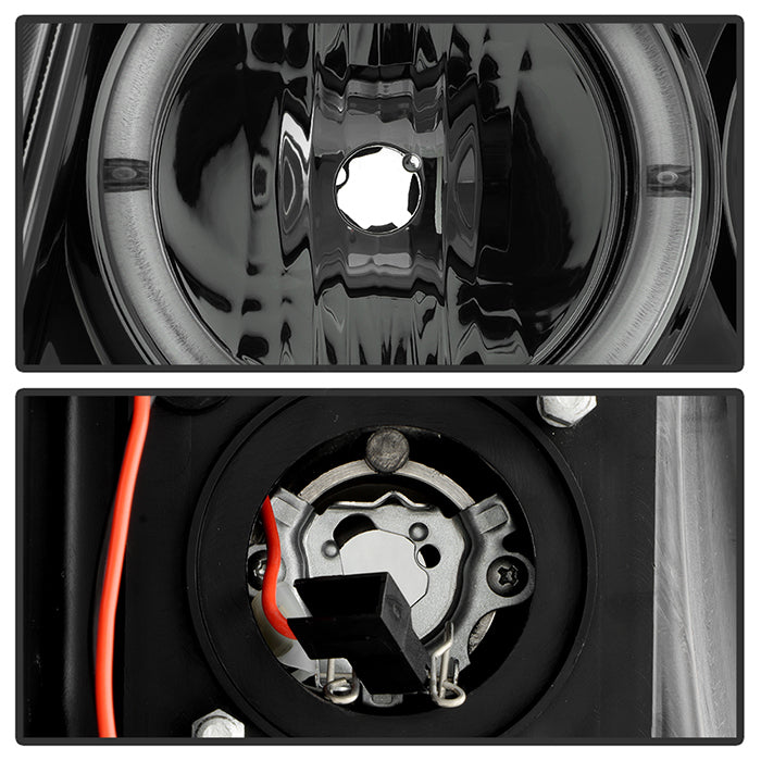 Spyder Toyota Tacoma 05-11 Projector Headlights LED Halo LED Smoke High H1 Low H1 PRO-YD-TT05-HL-SM 5011930