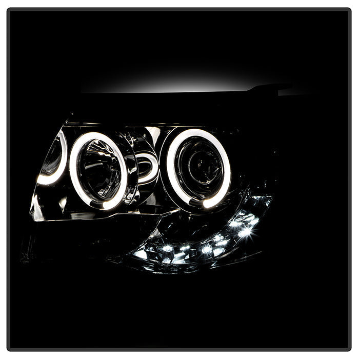 Spyder Toyota Tacoma 05-11 Projector Headlights LED Halo LED Smoke High H1 Low H1 PRO-YD-TT05-HL-SM 5011930