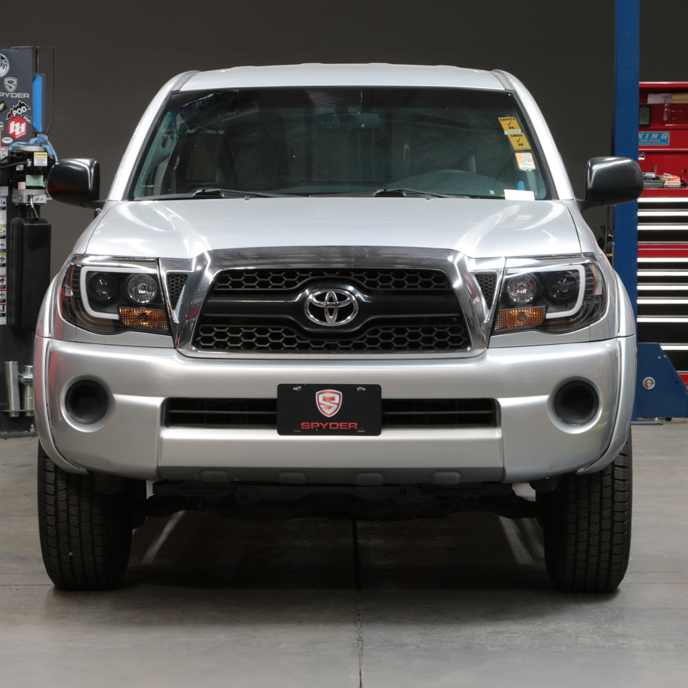 Spyder Toyota Tacoma 05-11 V2 High-Power LED Headlights - Black PRO-YD-TT05PL-BK 5088185