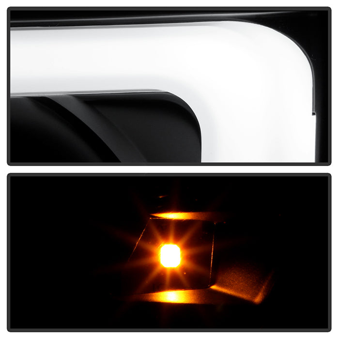 Spyder 05-11 Toyota Tacoma Ver 2 Proj Headlights - Light Bar DRL - Black Smoke PRO-YD-TT05V2-LB-BSM 5085771