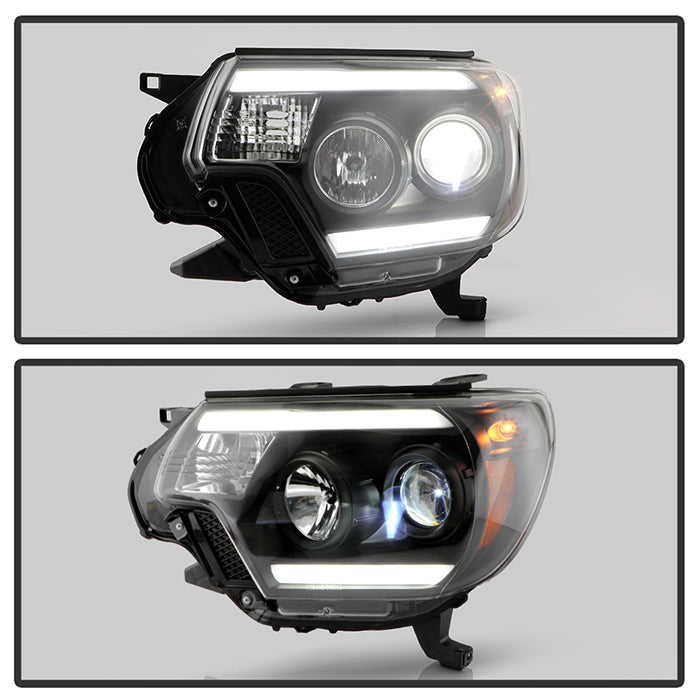 SPYDER 12-15 Toyota Tacoma High-Power LED Module Headlights 5088413