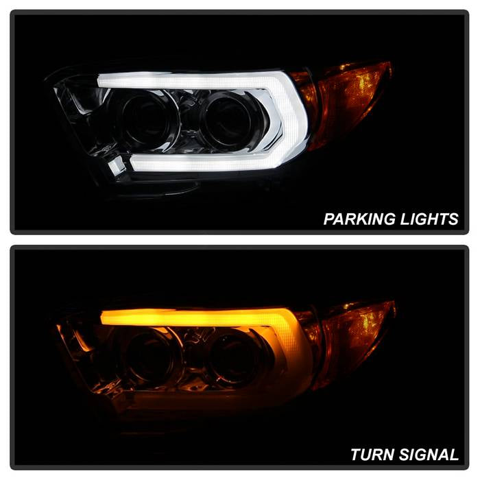 Spyder Signature Toyota Tacoma 16-18 (SR5 Model) Projector Headlights- Chrome (PRO-YD-TT16-LB-C) 5085825