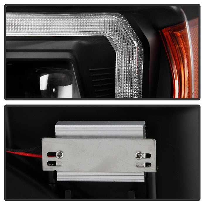 Spyder 16-20 Toyota Tacoma Halogen Model Only High-Power LED Headlights - Black PRO-YD-TT16HALAP-BK 5088376