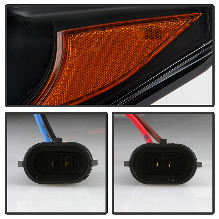 Spyder 16-20 Toyota Tacoma Halogen Model Only High-Power LED Headlights - Black PRO-YD-TT16HALAP-BK 5088376