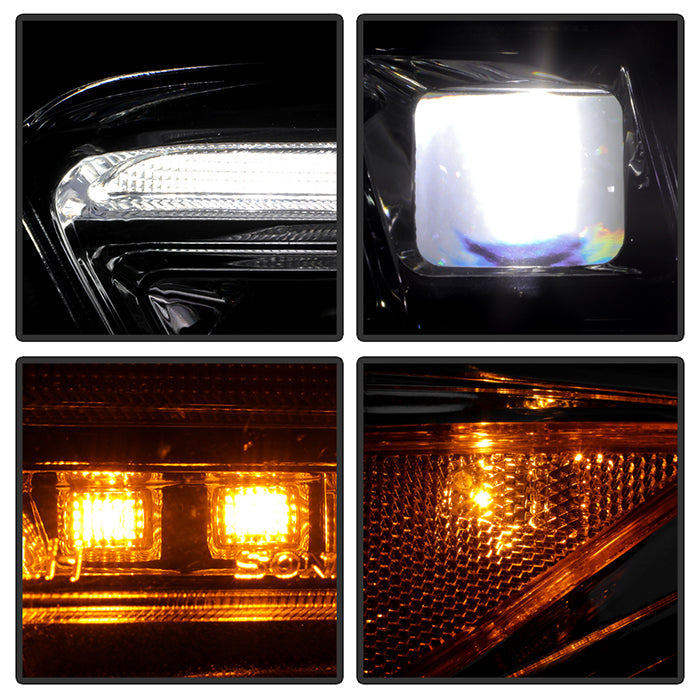 Spyder 16-20 Toyota Tacoma LED Model Only High-Power LED Headlights - Chrome PRO-YD-TT16LEDAP-C 5088383
