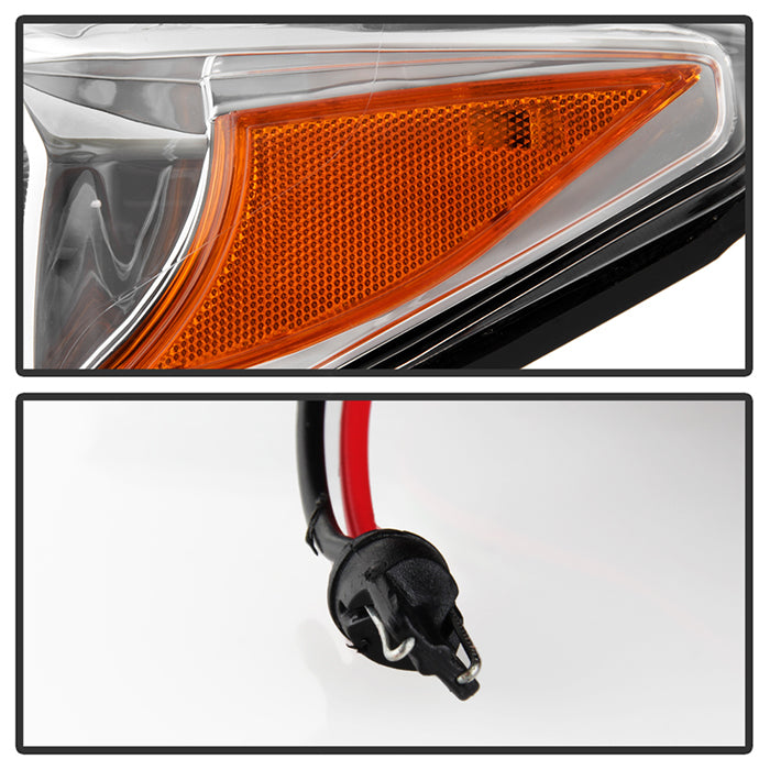Spyder 16-20 Toyota Tacoma LED Model Only High-Power LED Headlights - Chrome PRO-YD-TT16LEDAP-C 5088383