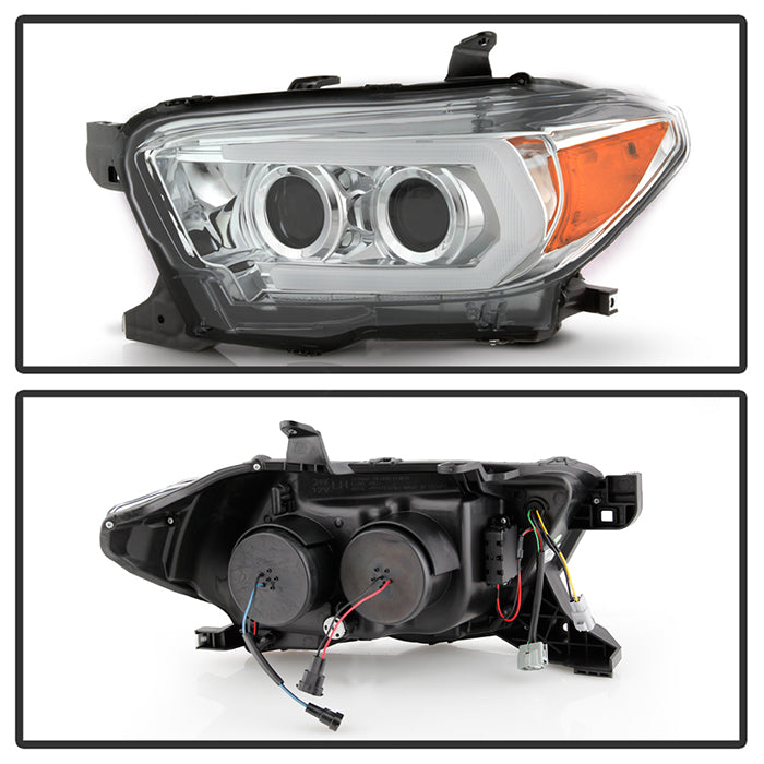 Spyder Signature Toyota Tacoma 16-18 TRD Model Projector Headlights-Chrome (PRO-YD-TT16V1-SEQ-C) 5086570