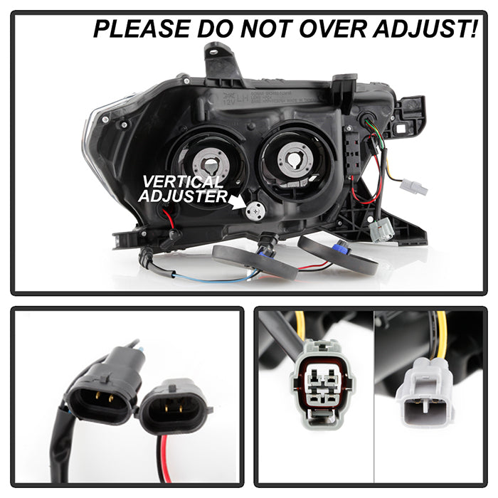 Spyder Signature Toyota Tacoma 16-18 TRD Model Projector Headlights-Chrome (PRO-YD-TT16V1-SEQ-C) 5086570
