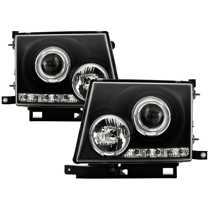 Spyder Toyota Tacoma 97-00 Projector Headlights LED Halo LED Black High H1 Low H1 PRO-YD-TT97-HL-BK 5011947