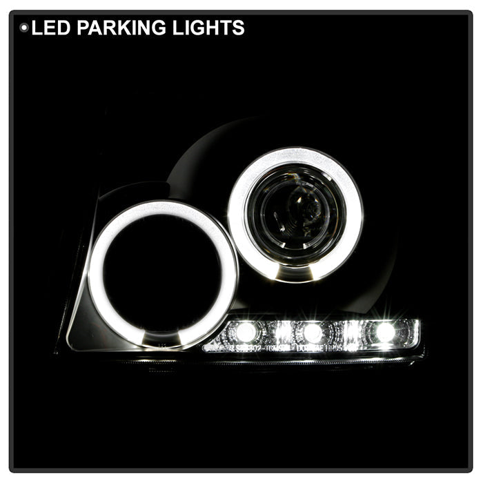 Spyder Toyota Tacoma 97-00 Projector Headlights LED Halo LED Black High H1 Low H1 PRO-YD-TT97-HL-BK 5011947