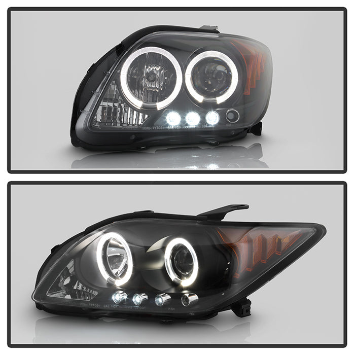 Spyder Scion TC 05-07 Projector Headlights LED Halo -Replaceable LEDs Blk PRO-YD-TTC04-HL-AM-BK 5011961