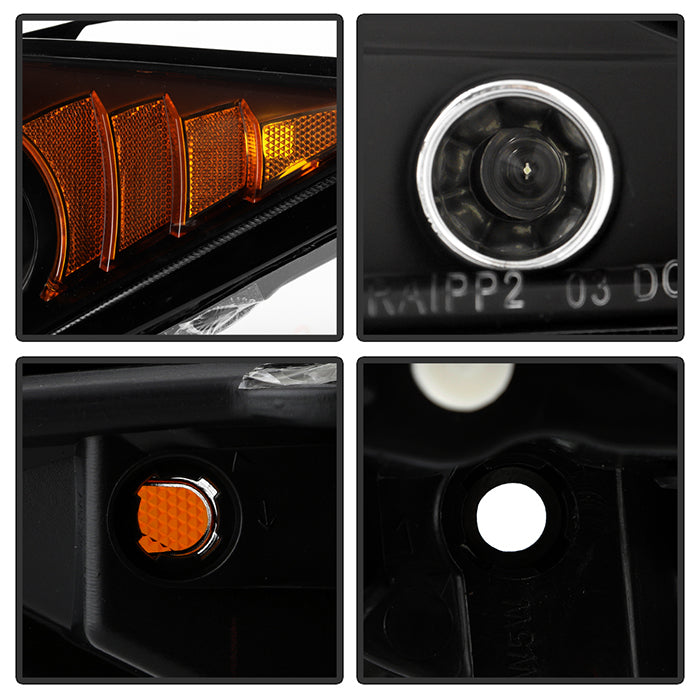 Spyder Scion TC 08-10 Projector Headlights LED Halo -Replaceable LEDs Blk PRO-YD-TTC08-HL-BK 5073303
