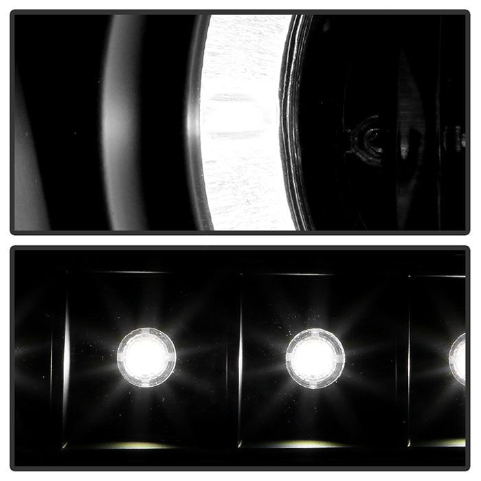 Spyder Toyota Tundra 07-133 Projector Headlights LED Halo LED Blk PRO-YD-TTU07-HL-BK 5012029