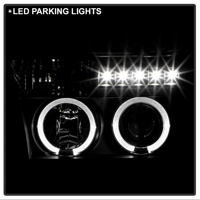 Spyder Toyota Tundra 07-133 Projector Headlights LED Halo LED Blk PRO-YD-TTU07-HL-BK 5012029