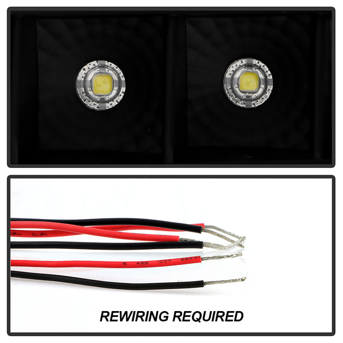Spyder Toyota Tundra 07-133 Projector Headlights LED Halo LED Blk PRO-YD-TTU07-HL-BK 5012029