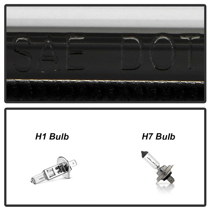 Spyder 08-13 Toyota Sequoia Projector Headlights - Light Bar DRL - Black PRO-YD-TTU07V2-LB-BK 5085344