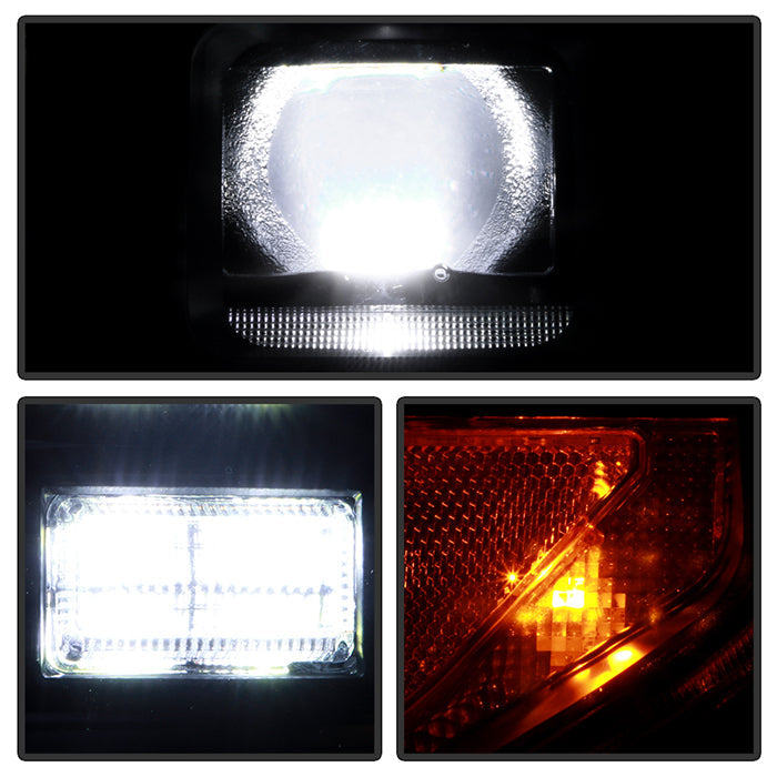 SPYDER Apex 14-21 Toyota Tundra High-Power LED Module Headlights - Black (PRO-YD-TTU14V2AP-SBSEQ-BK) 5088727