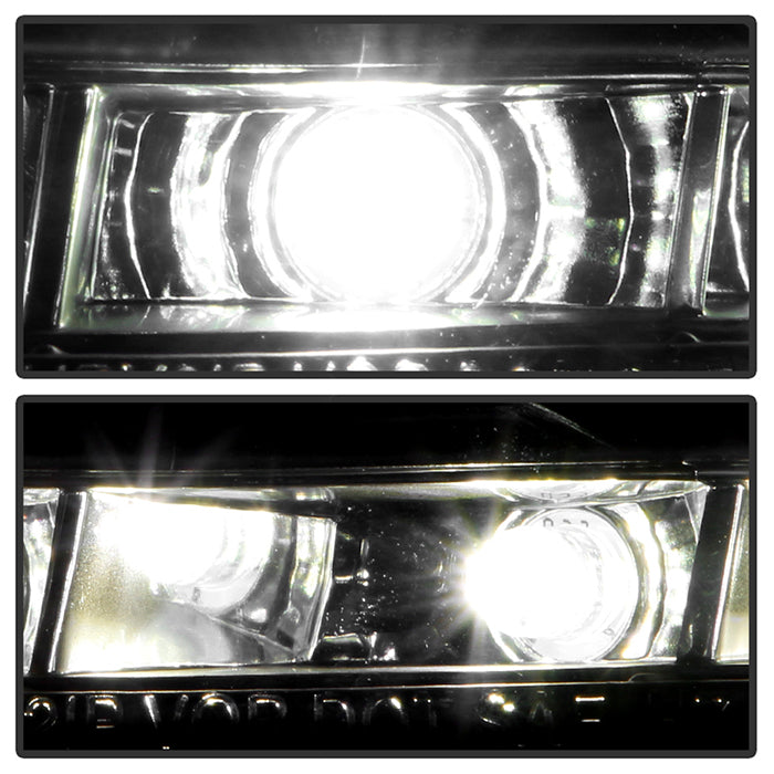 Spyder Volkswagen Golf/GTI 10-13 Projector Headlights Halogen Model- DRL Blk PRO-YD-VG10-DRL-BK 5012111