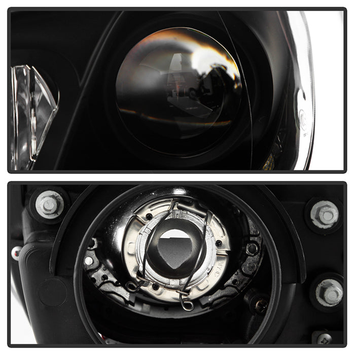 Spyder Volkswagen Golf/GTI 10-13 Projector Headlights Halogen Model- DRL Blk PRO-YD-VG10-DRL-BK 5012111