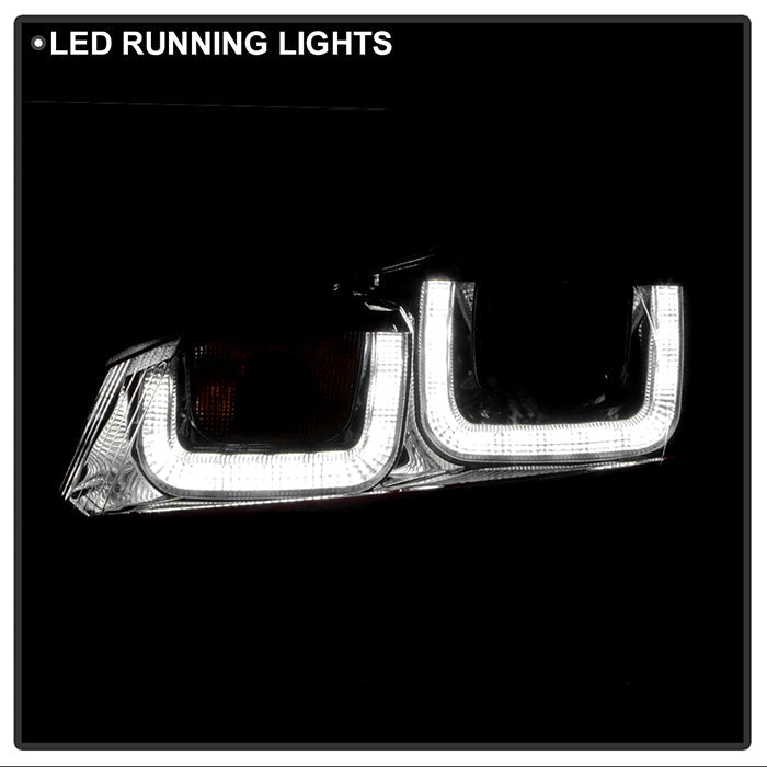Spyder Volkswagen Golf / GTI 10-13 Version 3 Projector Headlights - Black PRO-YD-VG10V3R-DRL-BK 5082046
