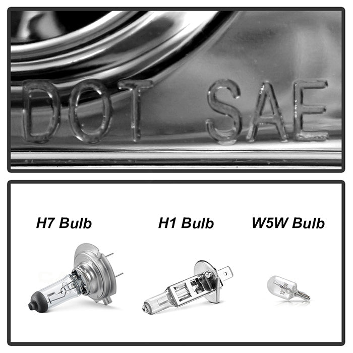 Spyder Volkswagen Jetta 11-14 Projector Headlights Halogen Light Tube DRL Smke PRO-YD-VJ11-LTDRL-SM 5073655