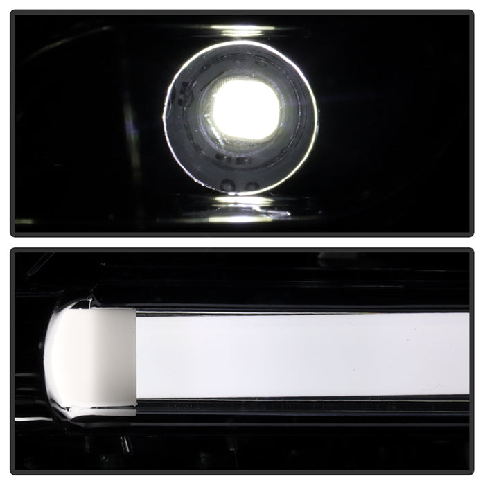 Spyder Volkswagen Jetta 11-14 Projector Headlights Halogen Light Tube DRL Smke PRO-YD-VJ11-LTDRL-SM 5073655