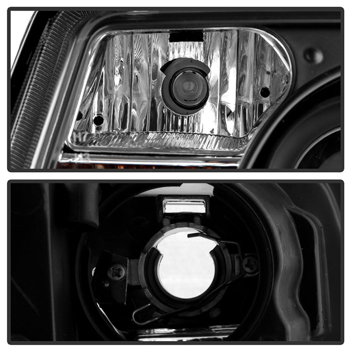 Spyder Volkswagen Jetta 99-05 Projector HeadlightsDRL Blk PRO-YD-VJ99-DRL-BK 5012234