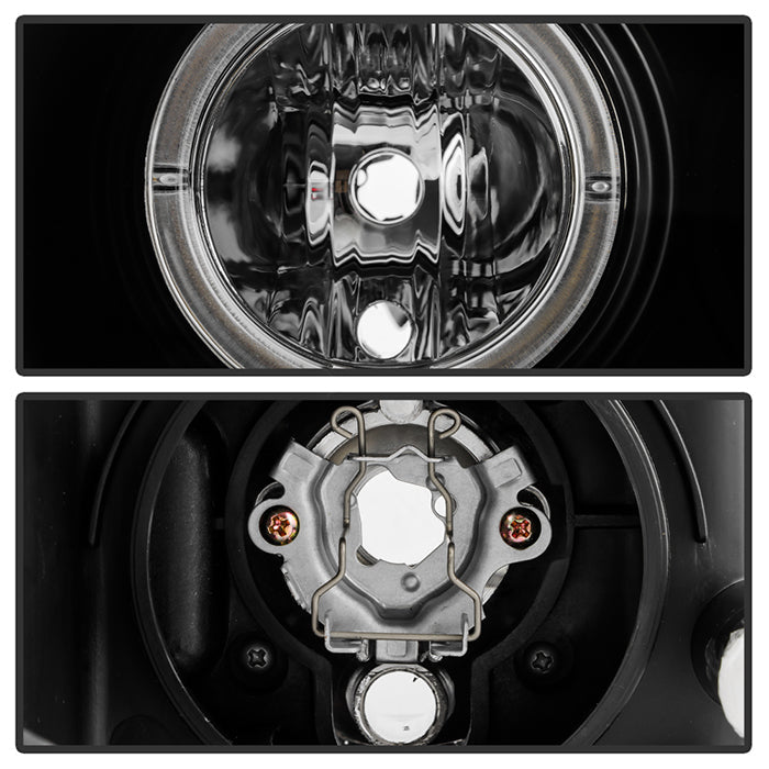 Spyder Volvo 850 93-97 Projector Headlights LED Halo Black High H1 Low H1 PRO-YD-VO85092-HL-BK 5012289