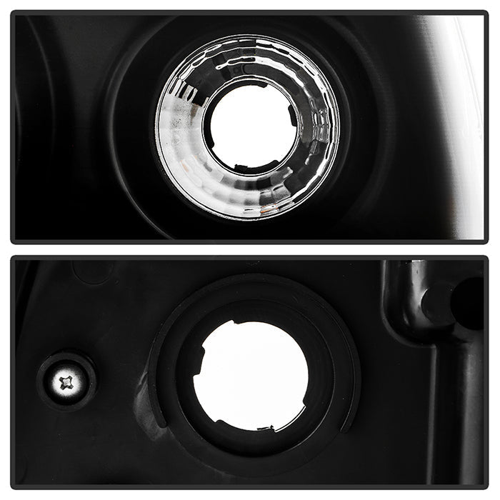 Spyder Volvo 850 93-97 Projector Headlights LED Halo Black High H1 Low H1 PRO-YD-VO85092-HL-BK 5012289