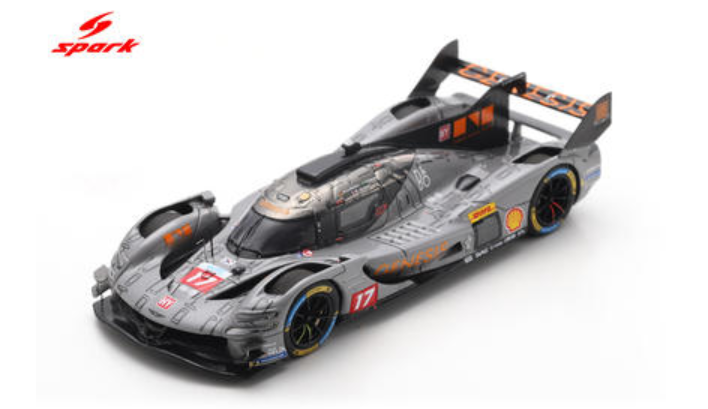 Spark-Model Genesis GMR-001 Hypercar #17 2026 Grey 1:18 WITH DISPLAY