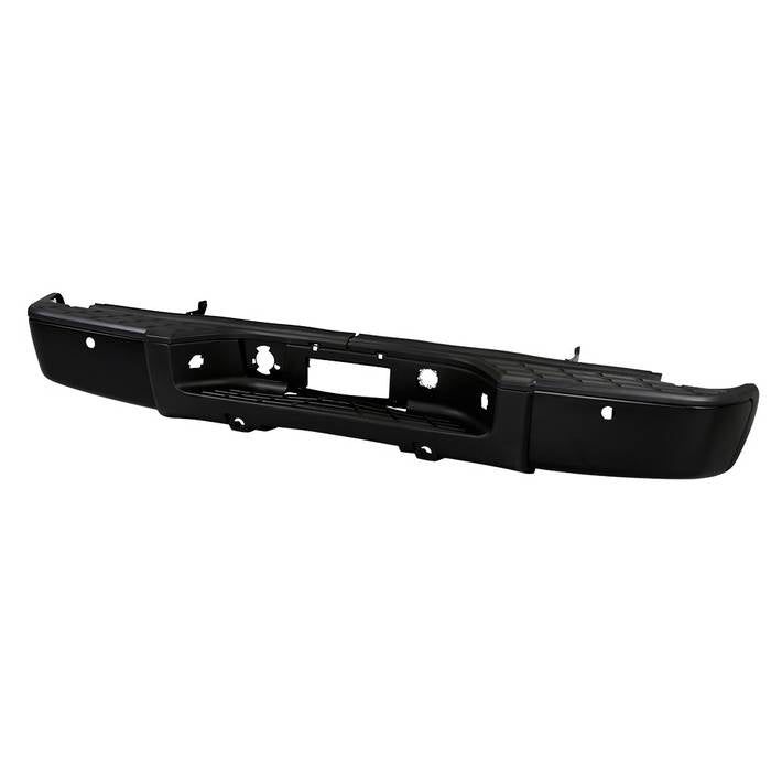 SPYDER xTune 07-13 Chevy Silverado 1500 w/Parking Sensor OEM Style Steel Rear Bumper - BLK RB-CS07-SET-WS-B 9047091