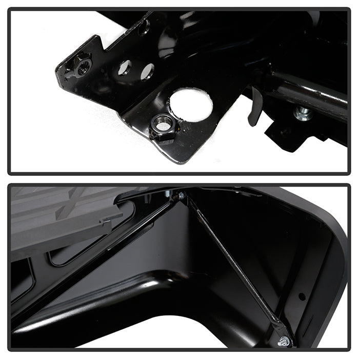 SPYDER xTune 07-13 Chevy Silverado 1500 w/Parking Sensor OEM Style Steel Rear Bumper - BLK RB-CS07-SET-WS-B 9047091
