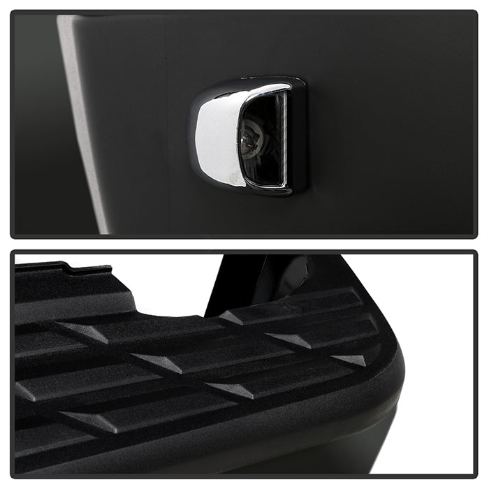 SPYDER xTune 07-13 Chevy Silverado 1500 w/Parking Sensor OEM Style Steel Rear Bumper - BLK RB-CS07-SET-WS-B 9047091