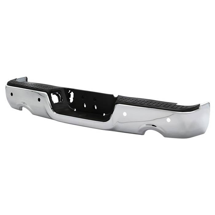 SPYDER xTune 09-18 Dodge Ram 1500 OEM Style Steel Rear Bumper - Chrome (RB-DR09-SET-DEWS-C) 9047008