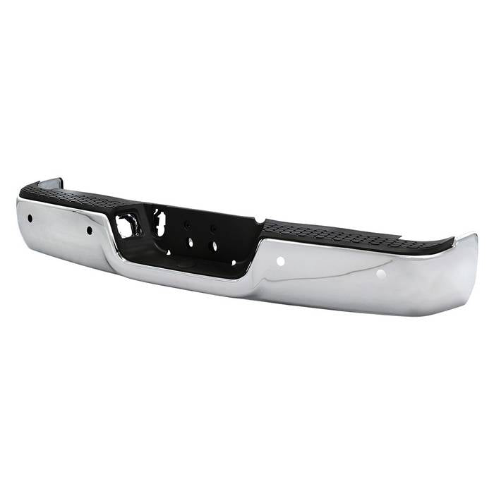SPYDER xTune 09-18 Dodge Ram 1500 w/Parking Sensor OEM Style Steel Rear Bumper - Chrome RB-DR09-SET-WS-C 9047022