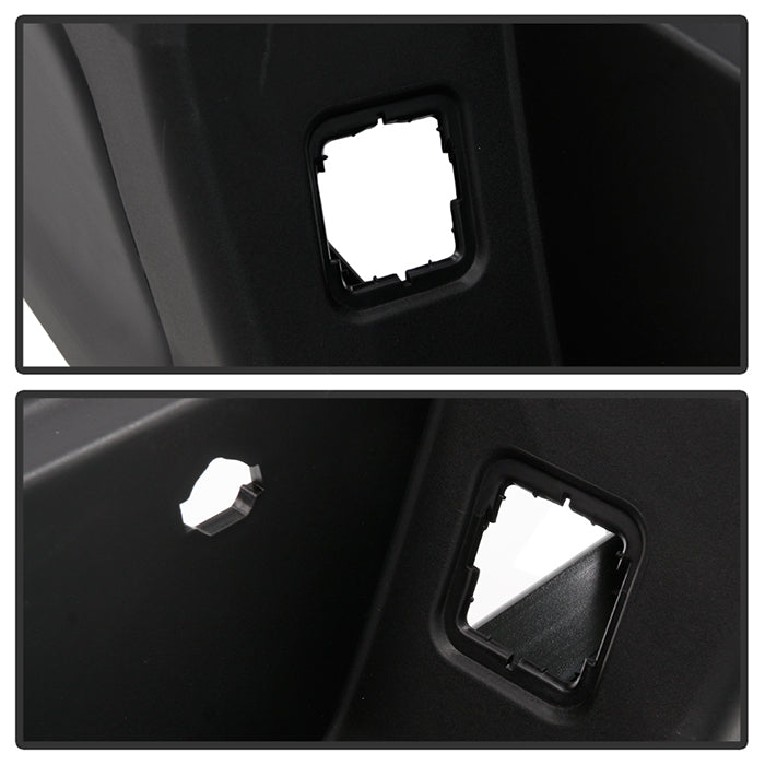 Spyder Styleside 15-20 Ford F150 w/o Parking Sensor Holes & Hitch - Rear Bumper (RB-FF15015-SET-BK) 9947681