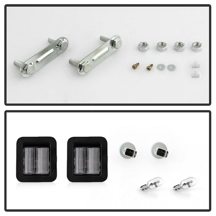 Spyder Styleside 15-20 Ford F150 w/o Parking Sensor Holes & Hitch - Rear Bumper (RB-FF15015-SET-BK) 9947681