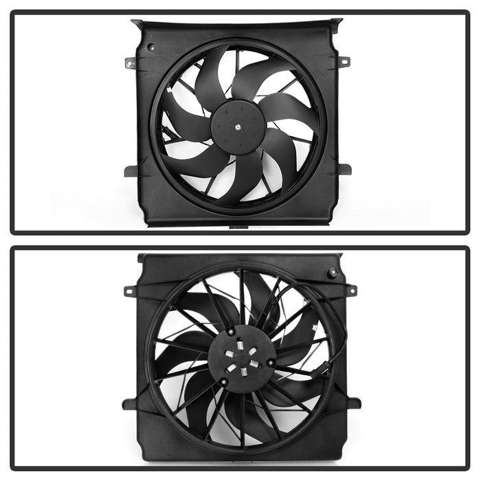 SPYDER xTune 02-03 Jeep Liberty3.7L Radiator Fan (RF-JP-620-038) 9940941