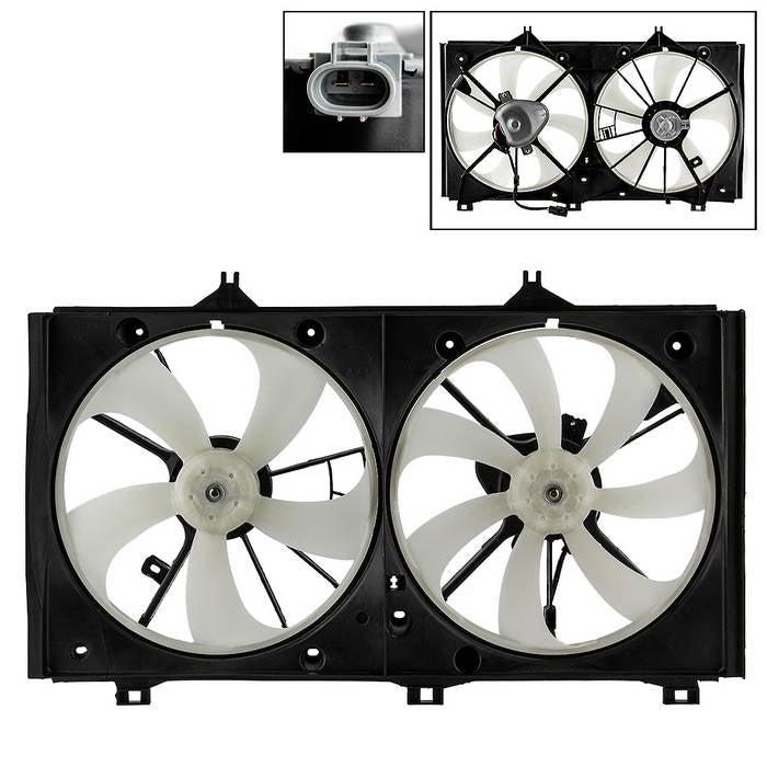 SPYDER xTune 07-09 Toyota Camry Radiator Fan (RF-TO3115151) 9943997