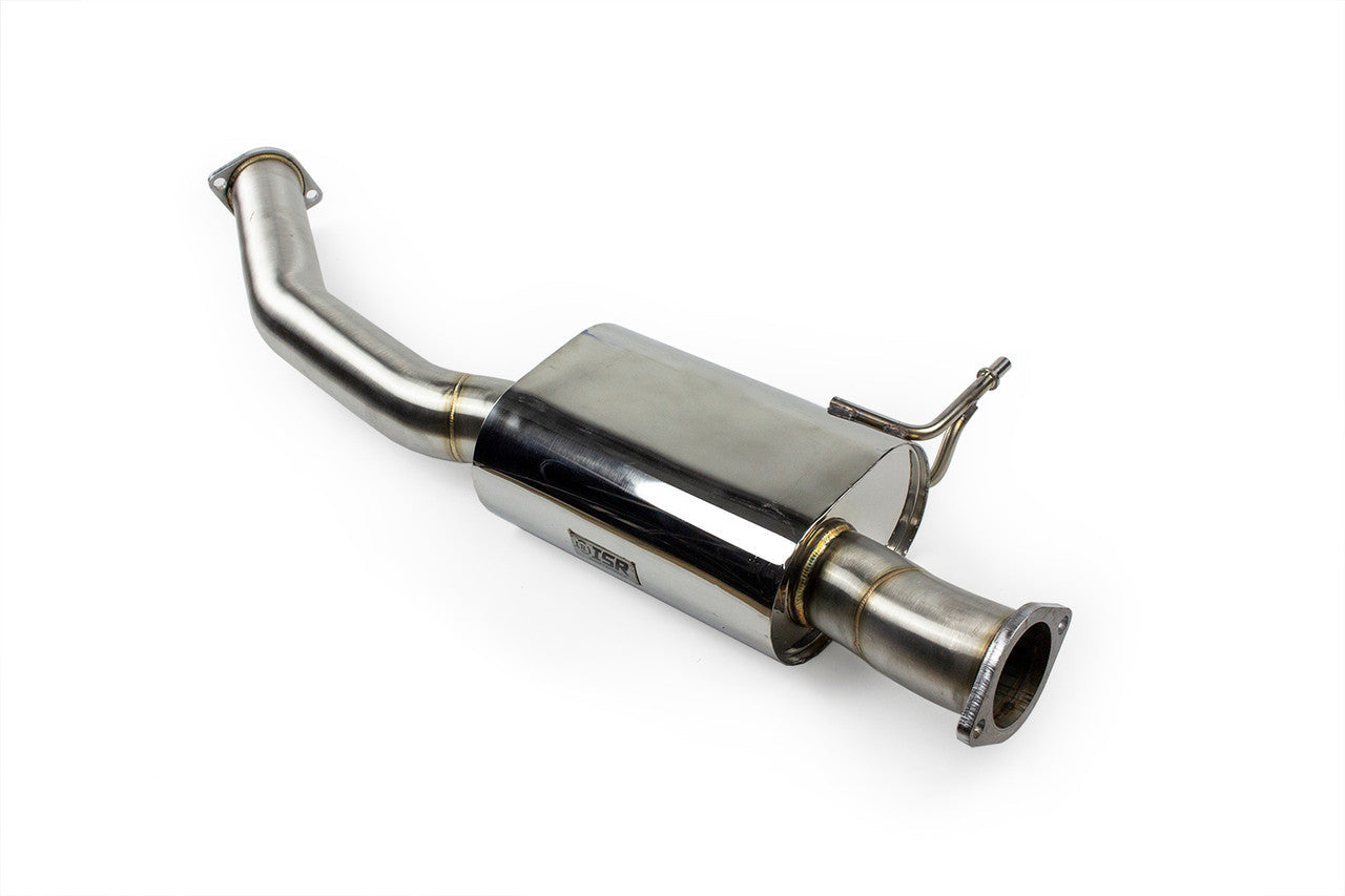 ISR Performance Series II - EP Single Tip Blast Pipe Exhaust System -Resonated- Nissan 240sx 89-94 (S13)