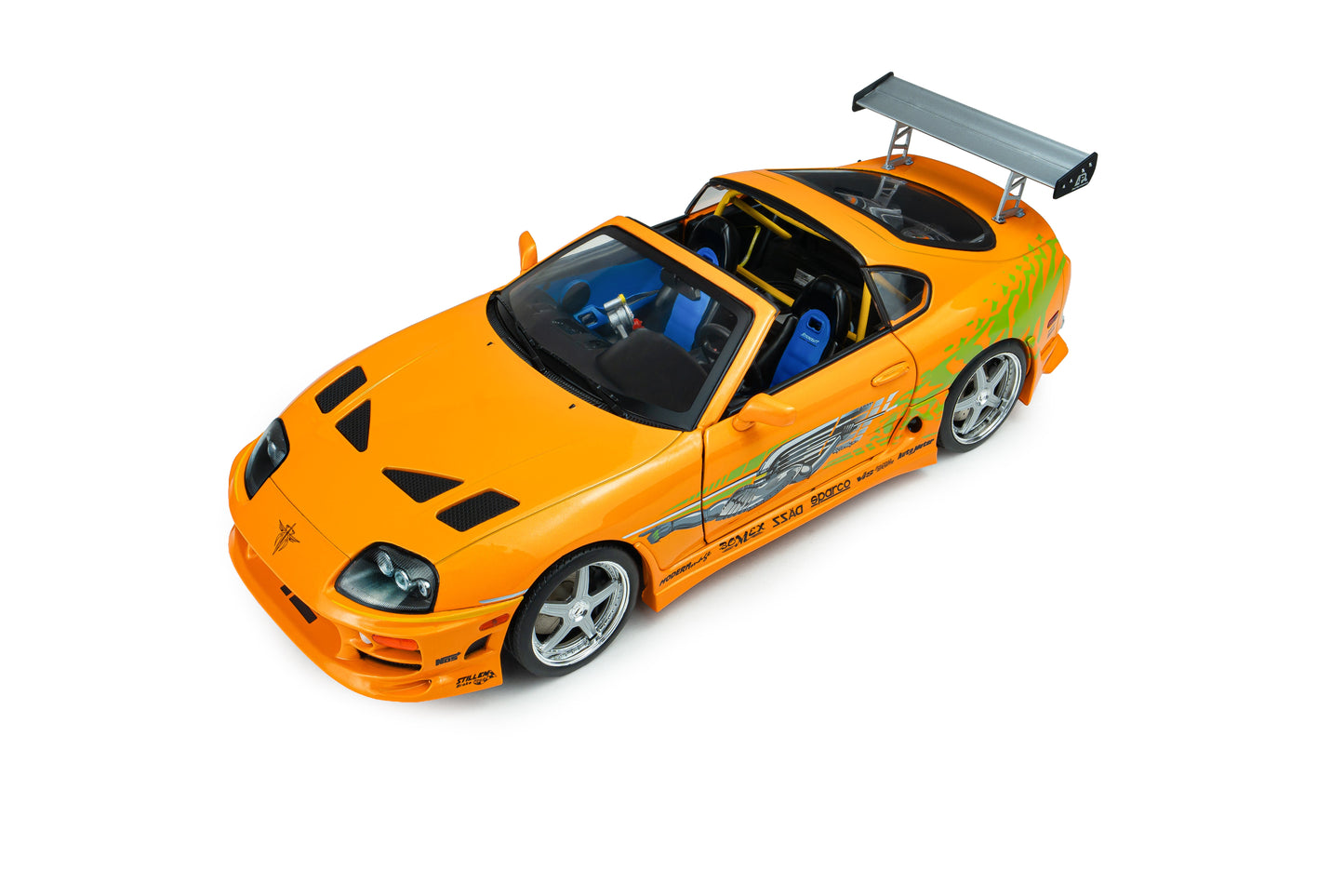 Solido 1993 Toyota Supra MK4 (A80) "Fast & the Furious" Orange Pearl 1:18