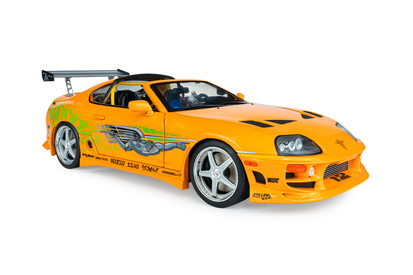 Solido 1993 Toyota Supra MK4 (A80) "Fast & the Furious" Orange Pearl 1:18