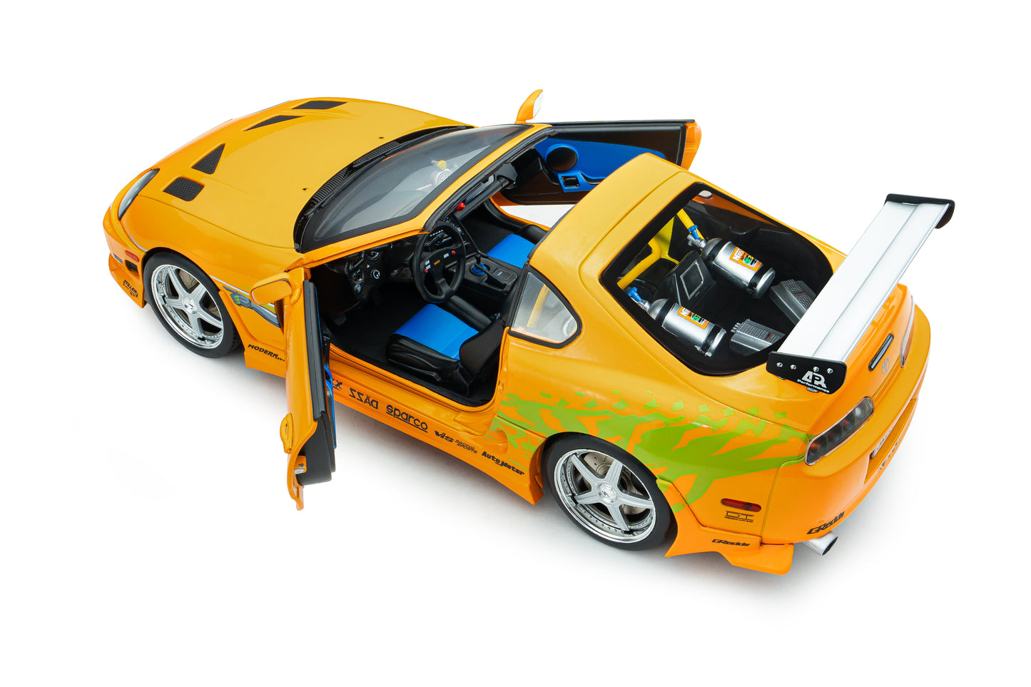 Solido 1993 Toyota Supra MK4 (A80) "Fast & the Furious" Orange Pearl 1:18