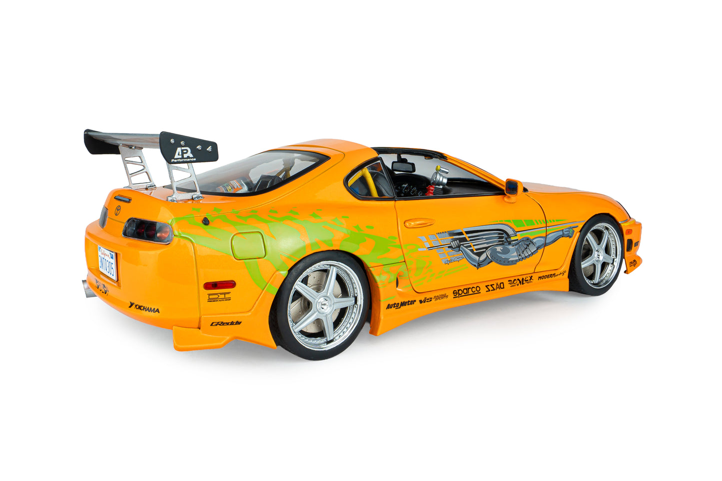 Solido 1993 Toyota Supra MK4 (A80) "Fast & the Furious" Orange Pearl 1:18