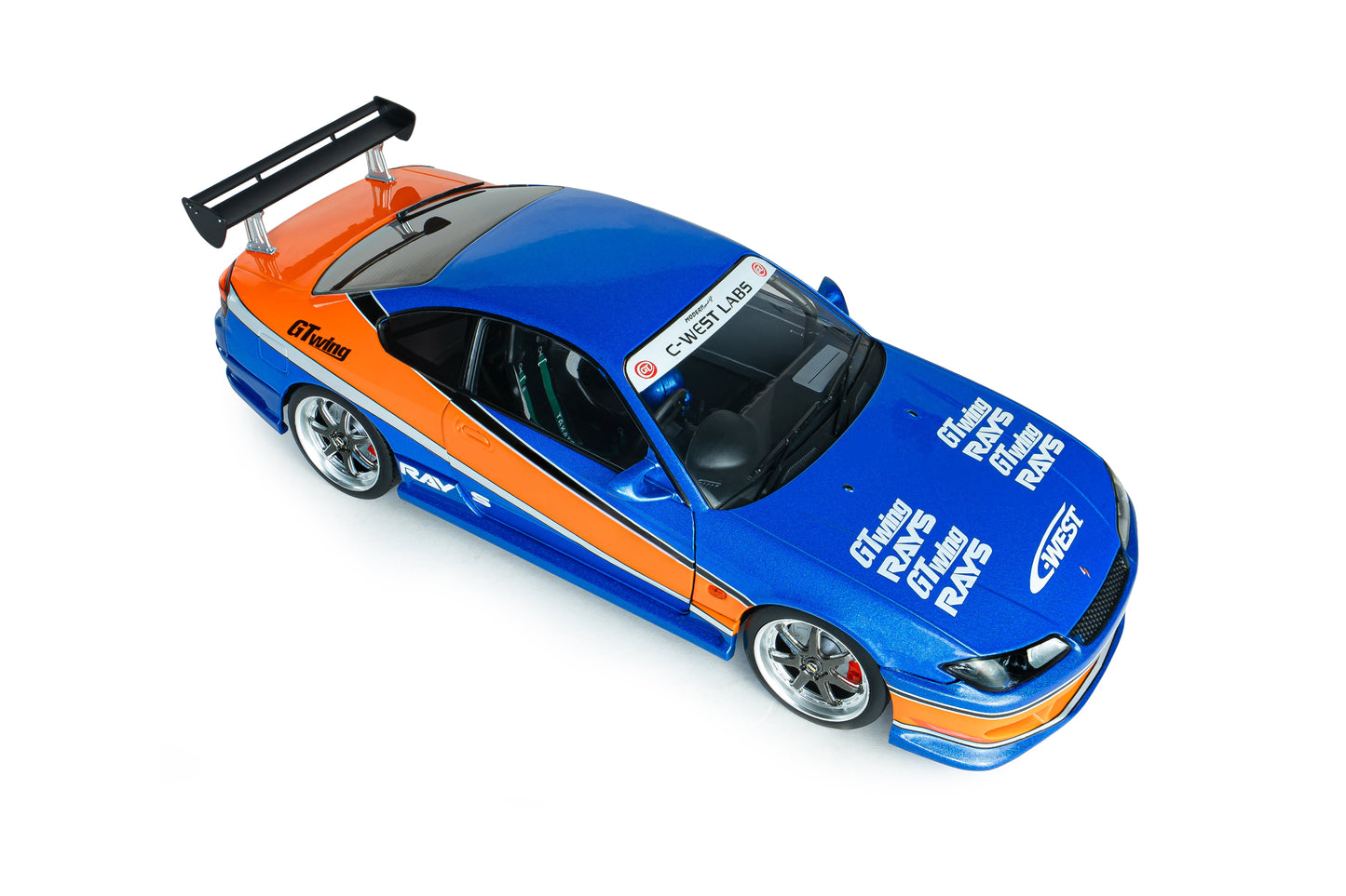 Solido 1999 Nissan Silvia (S15) Coupe Spec-S Tokyo Drift Mona Lisa 2006 1:18