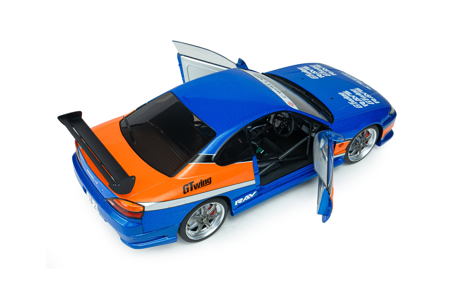 Solido 1999 Nissan Silvia (S15) Coupe Spec-S Tokyo Drift Mona Lisa 2006 1:18