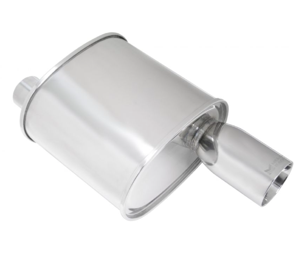 Megan Racing Universal Exhaust F-RT Muffler 2.5" Pipe 3.5" MR-MU-FRT