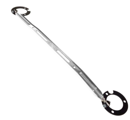 Megan Racing Strut Tower Bars Front Upper for 1995-1999 Mitsubishi Eclipse Race-Spec Aluminum Anodized Blue