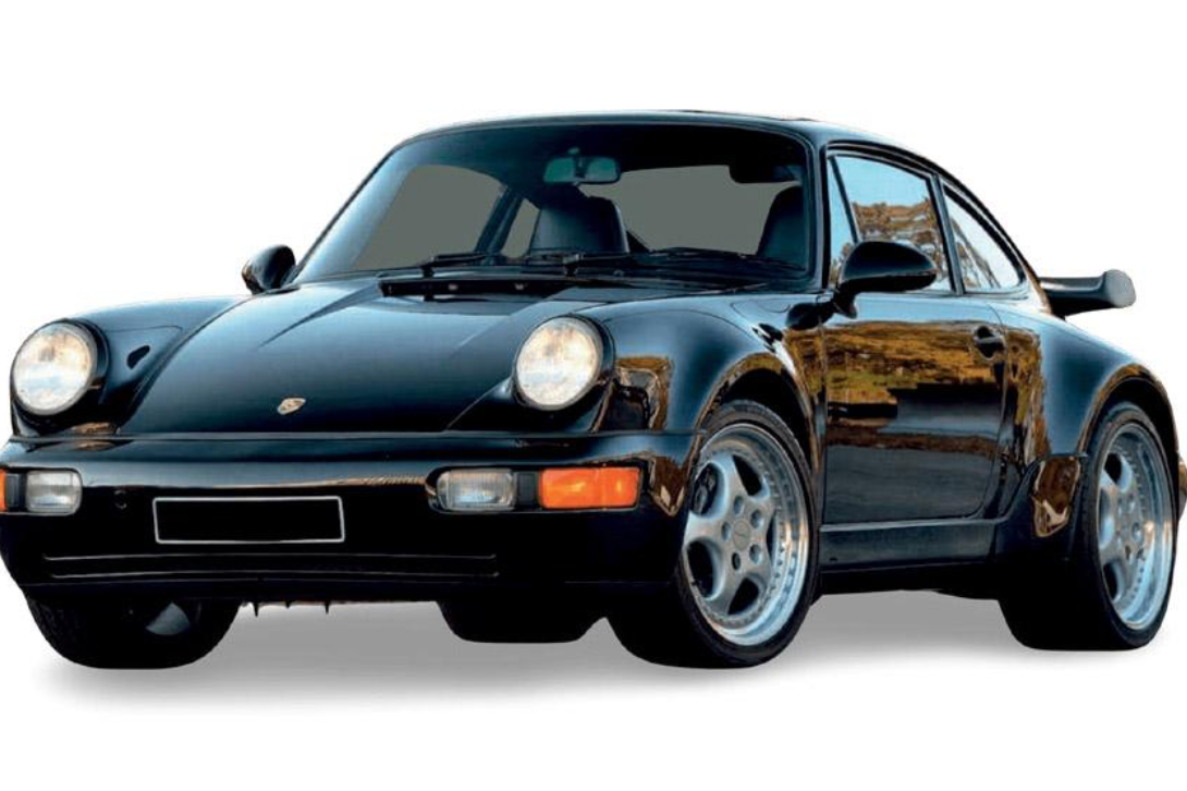 Norev 1994 Porsche 911 964 Turbo 3.6 Coupe Black 1:18
