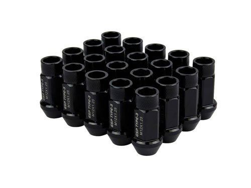 Godspeed Type 3 50mm Lug Nuts 20 pcs. Set M12x1.5